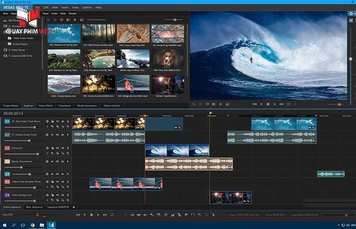 dựng phim chuyên nghiệp