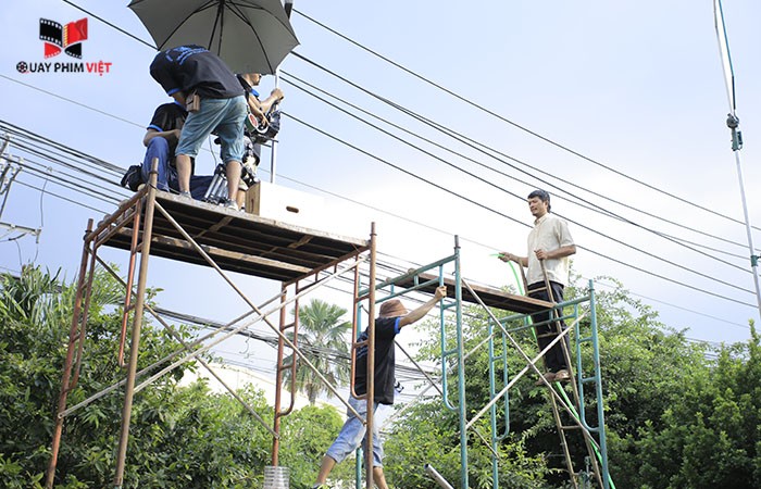 Setup quay phim quảng cáo