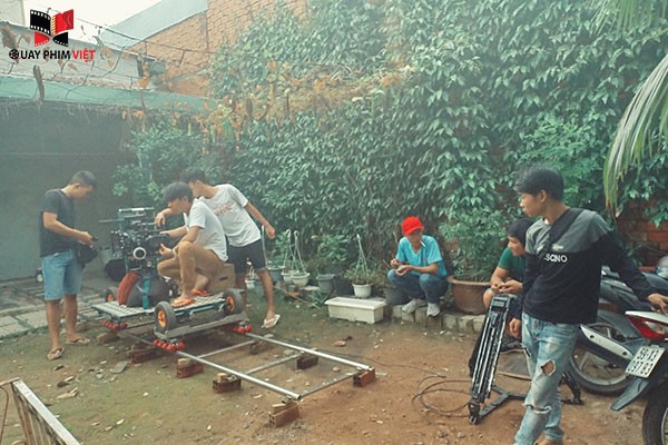 setup bối cảnh làm TVCs