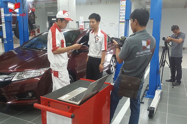 quay phim giới thiệu danh nghiệp honda