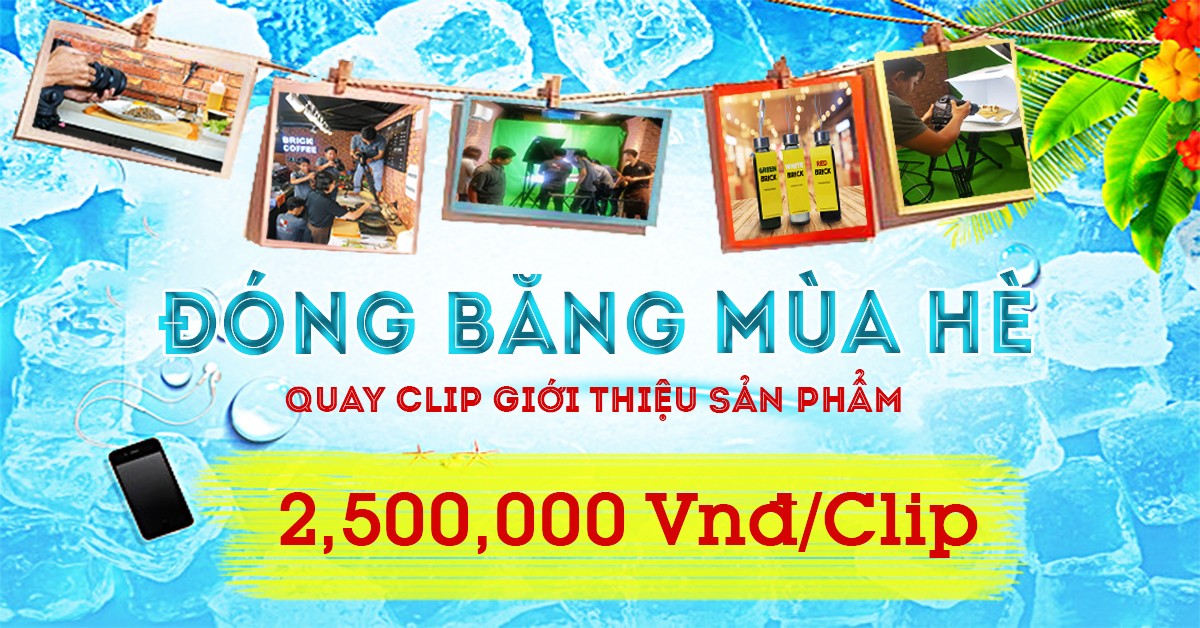 Banner quảng cáo clip giới thiệu sản phẩm
